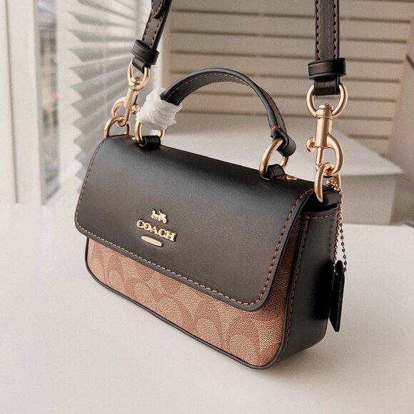 Coach Monogram Crossbody Bag - Picture 3 of 9